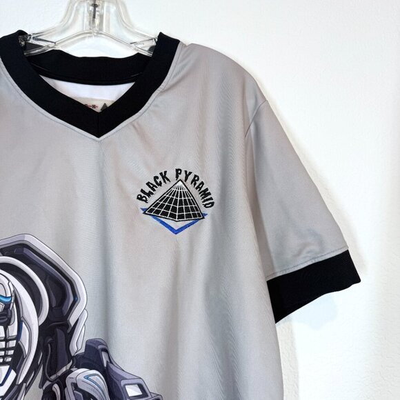 Black Pyramid Transformer Jersey Shirt Gray Black XL - Picture 4 of 16